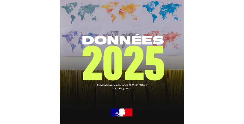 Données 2025 : publications des données 2025 de l'ofpra sur data.gouv.fr