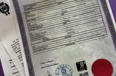 Image acte de naissance étranger