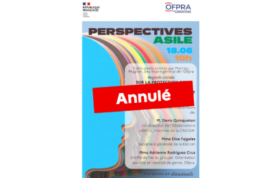 Annulation des perspectives asile